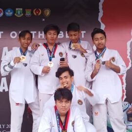Koleksi Enam Medali, Tim Taekwondo Al-Bayan Anyer Berjaya di Prabu Challenge
